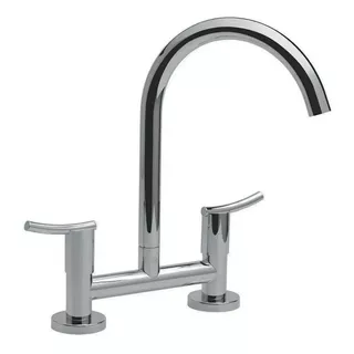 Griferia Cocina De Mesada Fv Libby Cromo 0428/39 Lever P