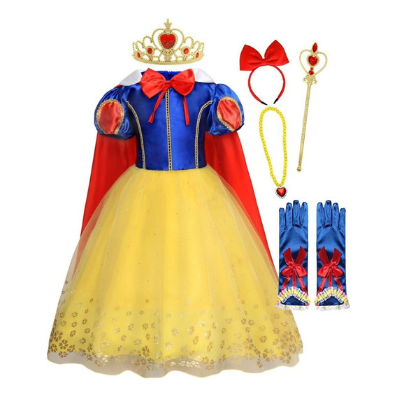 Trajes De Blancanieves Para Niñas Ideal Para Fiesta