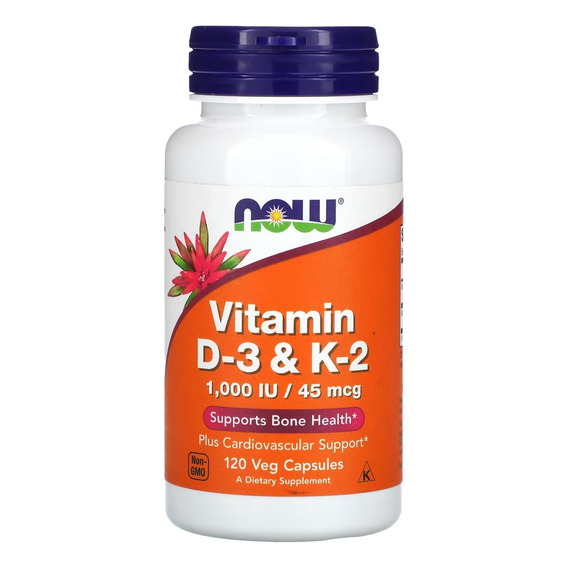 Vitamina D3 Y K2 Original - Now - L a $573