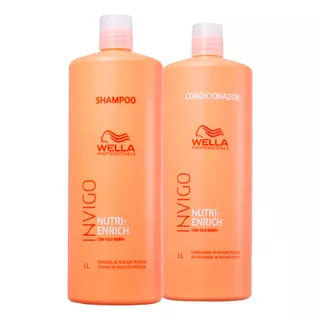  Wella Kit Invigo Nutri Enrich Duo Salon (2 Produtos)