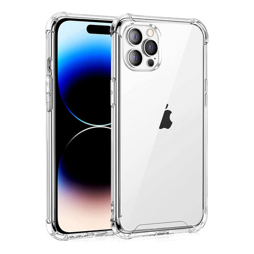 Funda Para iPhone 14 Pro Protección Contra Golpes Airbag Tpu Color Transparente