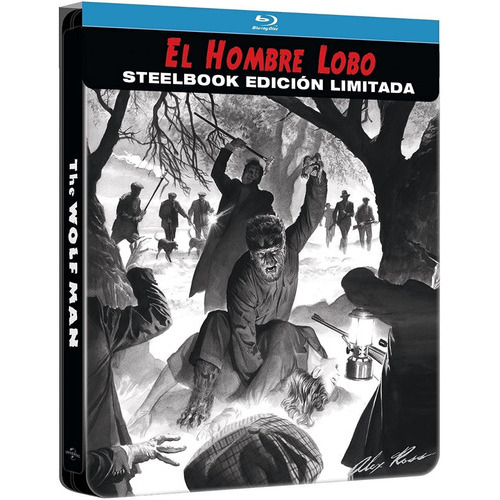 El Hombre Lobo (1941) Blu Ray Steelbook Película Nuevo