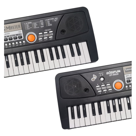 Teclado Organeta 49 Teclas Piano Graba Pistas Infantil Niños