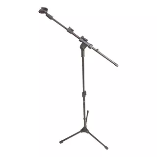 Pedestal Tripie Stand De Microfono Con Boom