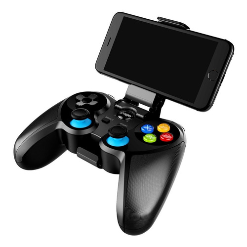 Joystick Gamepad Bluetooth Para Celulares Ipega Pg-9157 Color Negro