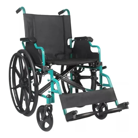 Silla De Ruedas Brazos Abatibles (acero) - Medicaltec