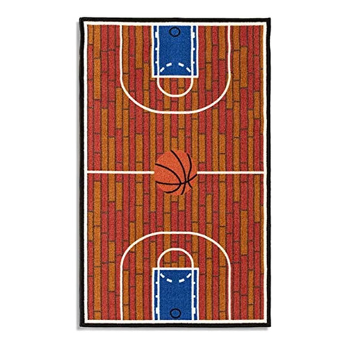 Amueblar Mi Lugar Basket Basketball Kids Rug