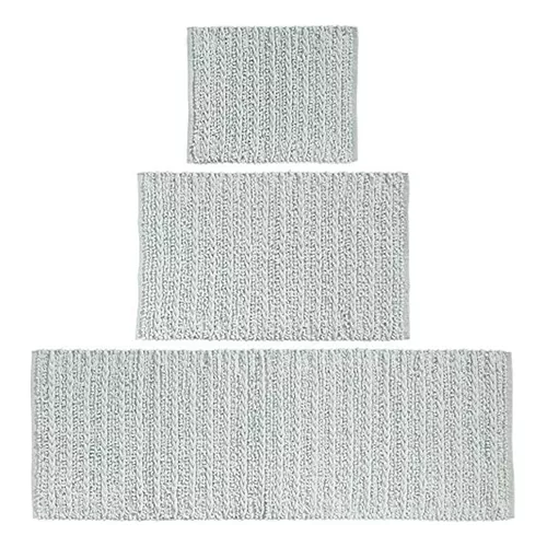  Alfombras de baño de pared de piedra, alfombras de baño suaves,  antideslizantes, lavables, alfombras absorbentes, decoración del hogar para  cocina, dormitorio, tapete de piso de 17 x 30 pulgadas : Hogar