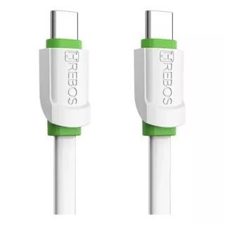 Cabo Rápido Usb-c Para Tipo C Hrebos 2 Metros 3.1a Turbo