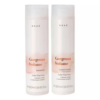 Braé Kit Gorgeous Volume Shampoo 250ml + Condicionador 250ml