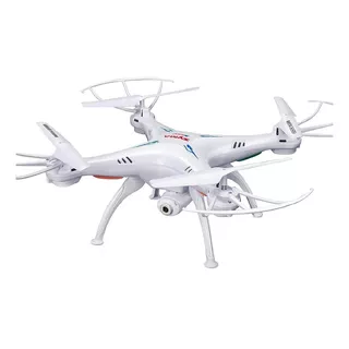 Drone Syma X5sw-v3 Con Cámara Hd White 1 Batería