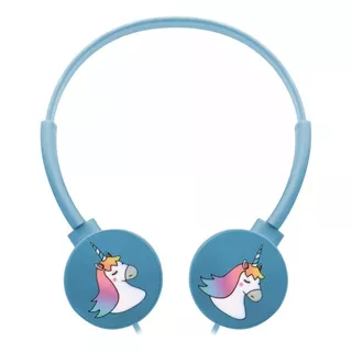 Auriculares Niños Unicornio Ledstar Kids Magic C/cable Jeux