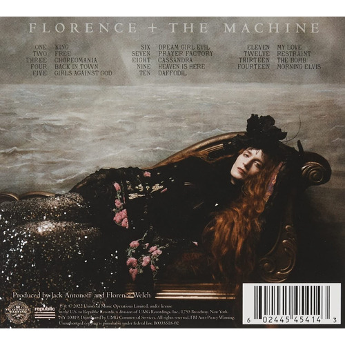 Florence & The Machine Dance Fever Disco Cd 