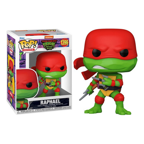 Funko Pop! Tortugas Ninja Mutant Mayhem - Raphael #1396