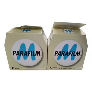 Parafilm Medida 10 Cm  X 38 Metros C/u (2 Pzas Total 76 Mts)