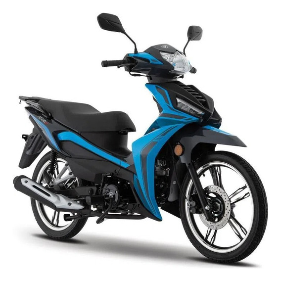 Moto Italika At125 Rt Azul