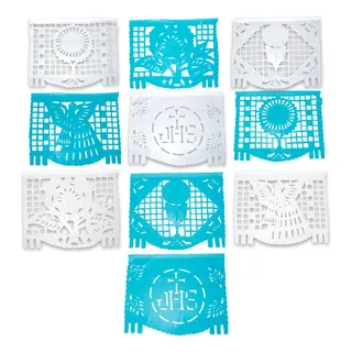 Papel Picado - Enramada Plástico Religioso