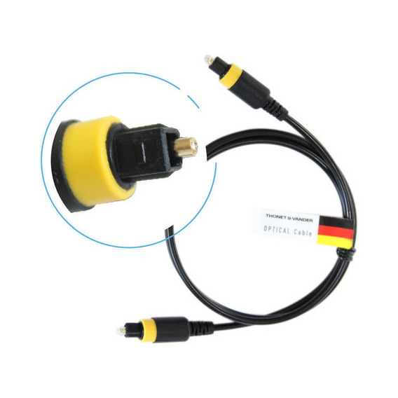 Cable Optico Digital Toslink Hifi Para Audio 1.5 Mts