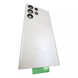 Tapa Trasera Para Samsung Galaxy S23 Ultra Color Crema+lente