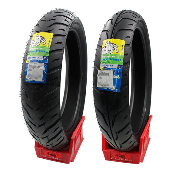 Llantas Michelin 130/70-17 + 110/70-17 Pilot Street 2