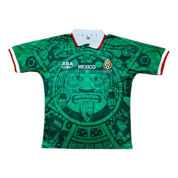 Playera Estilo Retro Diseño De Copa Mundial México 1998