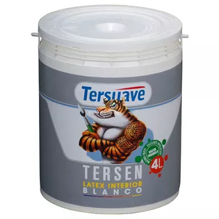 Látex Tersuave Tersen Interior Blanco 10 Lt - Byw