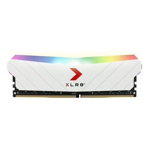 Memoria RAM XLR8 Gaming EPIC-X RGB gamer color blanco 8GB 1 PNY MD8GD4320016XRGB