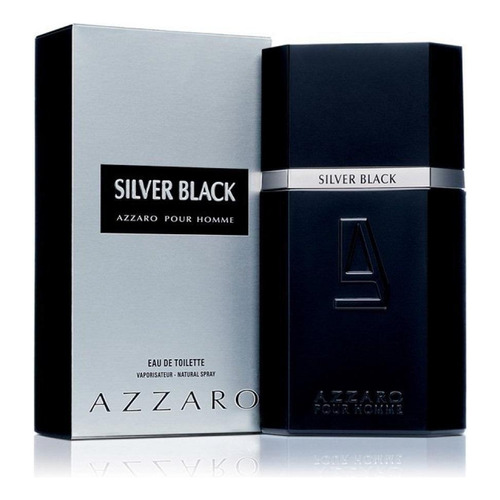 Azzaro Silver Black EDT 100 ml para  hombre