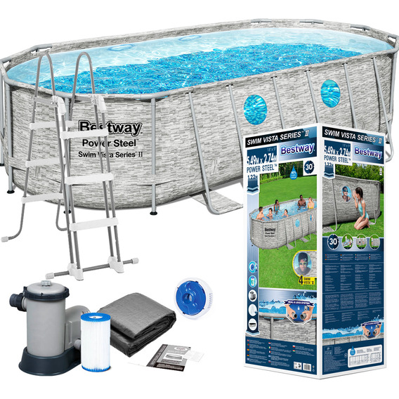 Piscina Bestway Rattan 13430 L Estructural 549x274 Cm El Rey