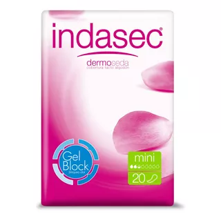 Indasec Mini Para Pérdidas Leves Apositos 20 Unidades