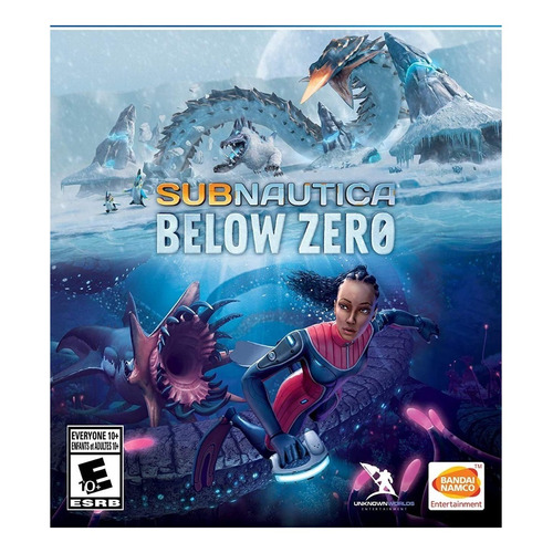 Subnautica: Below Zero  Below Zero Standard Edition Bandai Namco PS4 Físico