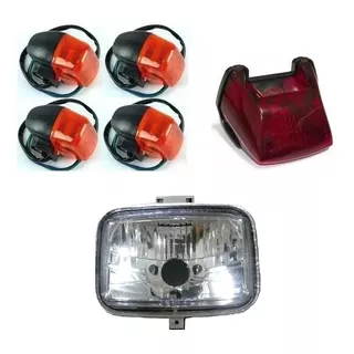 Kit Farol + Lanterna Traseira + 4 Piscas Xr 250 Tornado