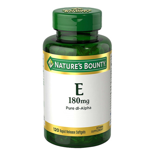 Suplemento En Cápsulas Nature's Bounty Vitamina E E En Pote De 0ml 120 Un