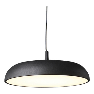 Colgante Led Dakar L Negro 80w Diseño Moderno 60cm Dab