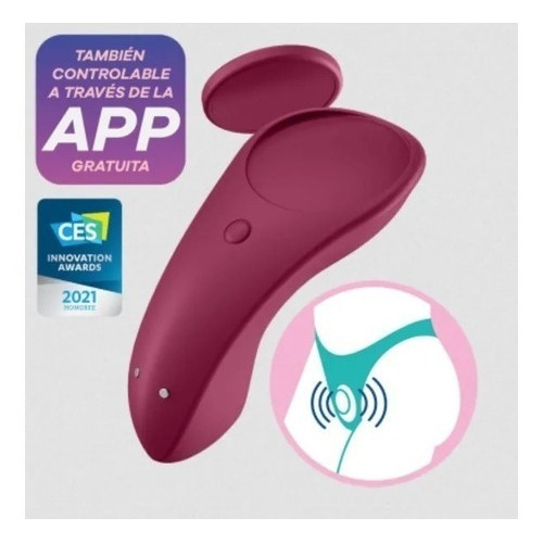 Satisfyer Sexy Secret Con App, Vibrador Panty Para Clitoris