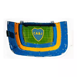 Toallon Boca Juniors Estadio 110 X 170 Cm Estilo Blanco Color Consulte