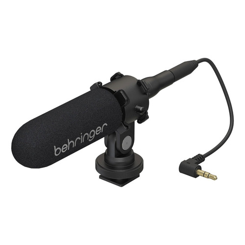 Behringer Video Mic Micrófono Shotgun Para Cámara / Celular Color Negro