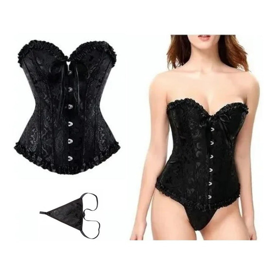 Cinturón Columbia Faja Corsette Victoriano Corset Bordado