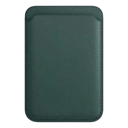 Tarjetero Cellbox Magnético de Cuero Para iPhone 12 / 13 / 14 / 15 - Compatible con Magsafe - Color Verde
