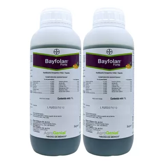 Bayfolan Forte  2 Litros Nutriente Foliar Para Plantas