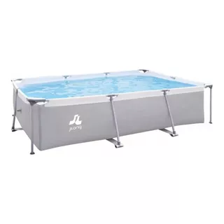 Piscina Rectangular Estructural 300x207x65 Cm Gris