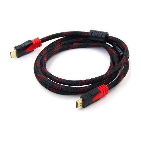 Cable Hdmi 2mt Mallado Full Hd Con Filtro