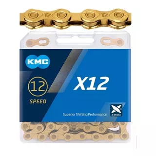 Cadena 12 Velocidades Kmc X12 Gold 