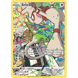 Smeargle Tg10/tg30 Silver Tempest Trainer Gallery Sw & Sh