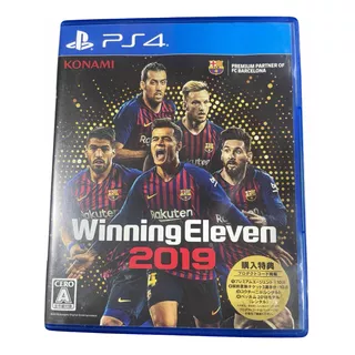 Ps4 Winning Eleven 2019 Original Japones Sa