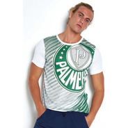 Camiseta Palmeiras Dry Fit Licenciada Estampada Mmt 510381