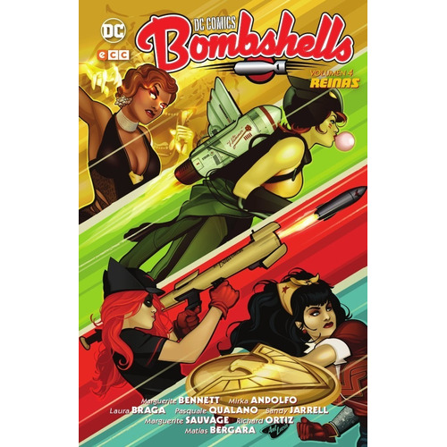 Dc Comics Bombshells, De Marguerite Bennett., Vol. 4. Editorial Dc, Tapa Dura En Español