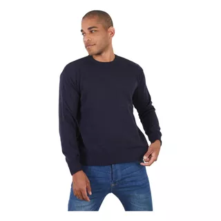 Pack X2 Sweaters Hombre De Hilo Cuello O  Excelente Calidad