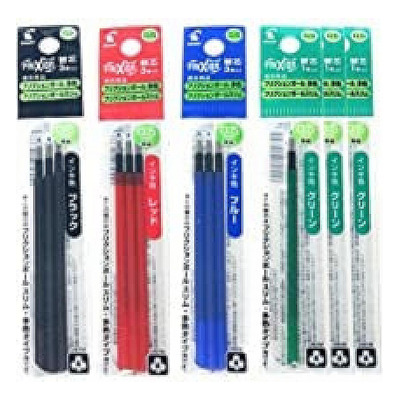 Repuesto Para Pilot Frixion 0.5mm 4 Colores 12 Unidades