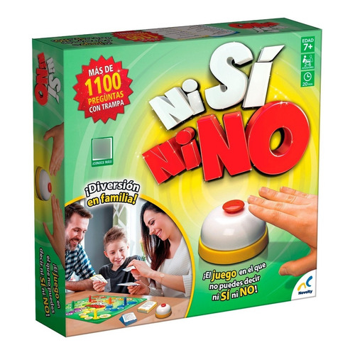 Juego De Mesa, Ni Si Ni No, Juegos En Familia, Novelty